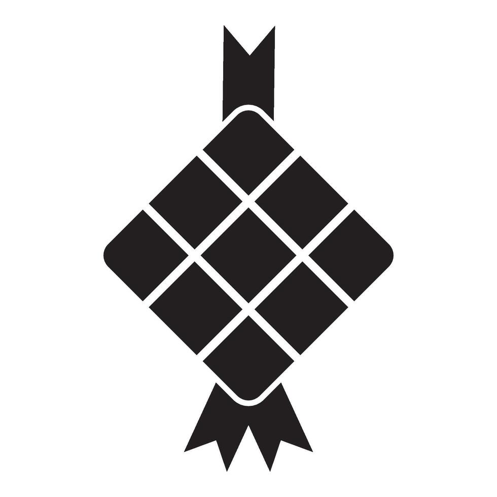 Ketupat Symbol Logo Vektor Design Vorlage