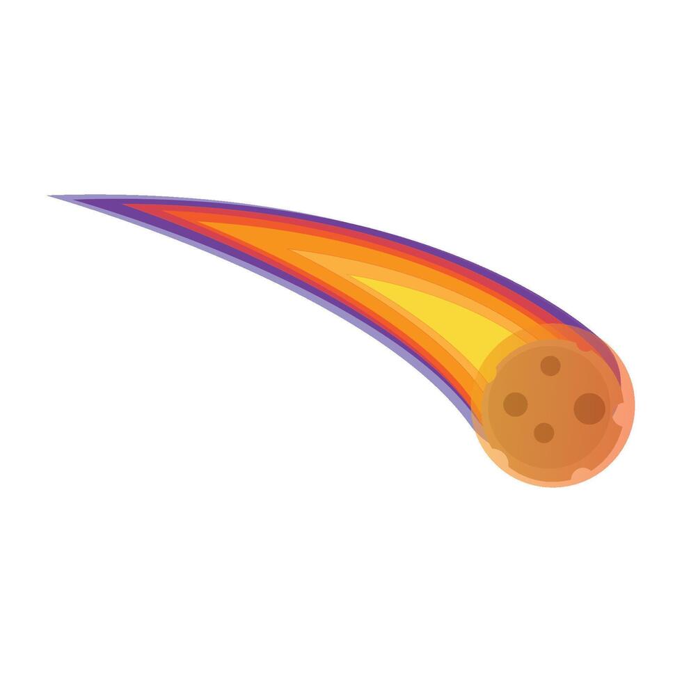 Komet Symbol Logo Vektor Design Vorlage