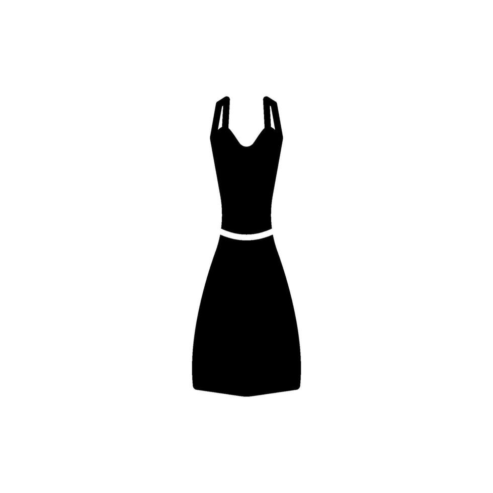 kvinnor klänning ikon vektor design mall