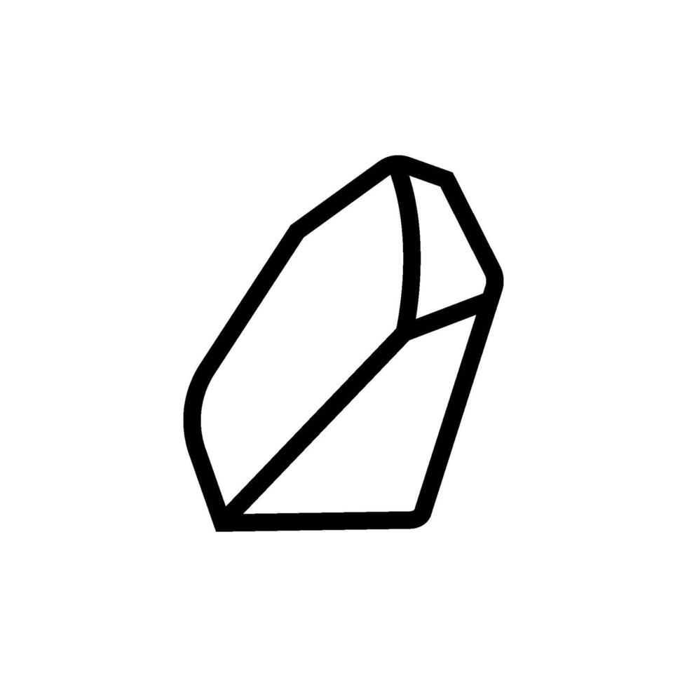 Felsen Symbol Vektor Design Vorlagen