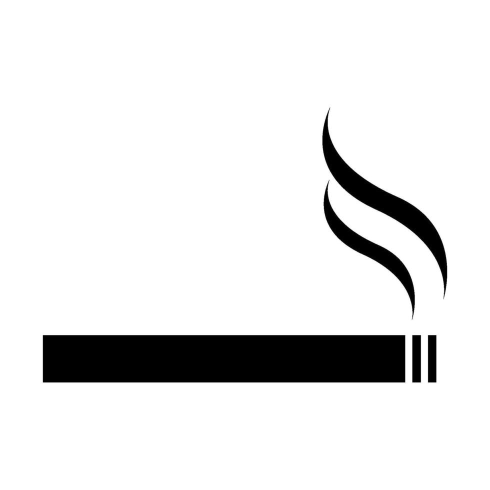 cigarett ikon vektor design mallar