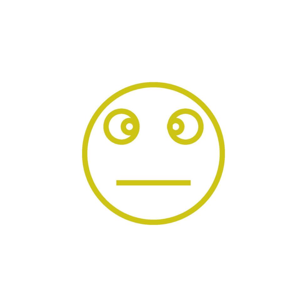 emoji dum av leende ikon vektor design mall