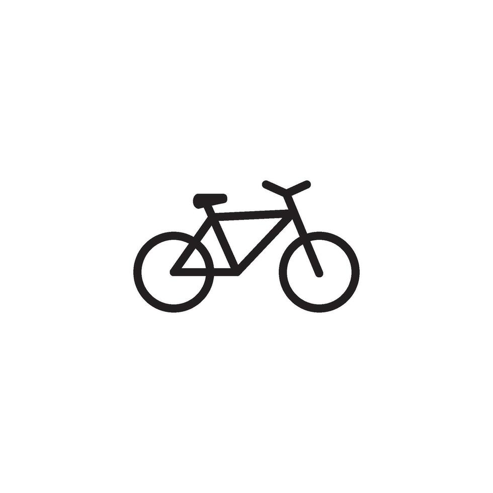 cykel ikon vektor design mall