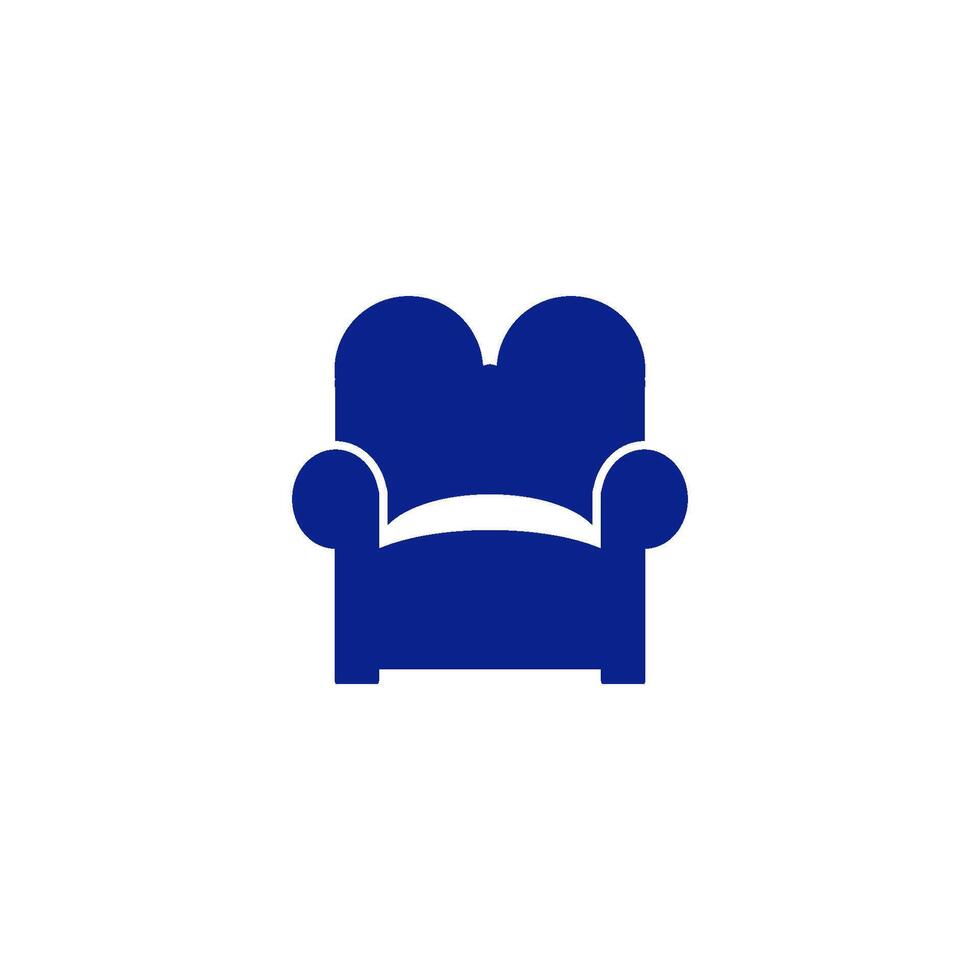 Sofa Symbol Vektor Design Vorlagen