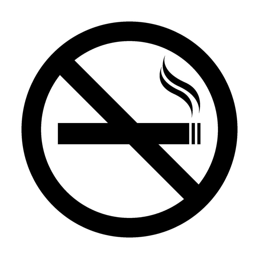 Zigarette Symbol Vektor Design Vorlagen