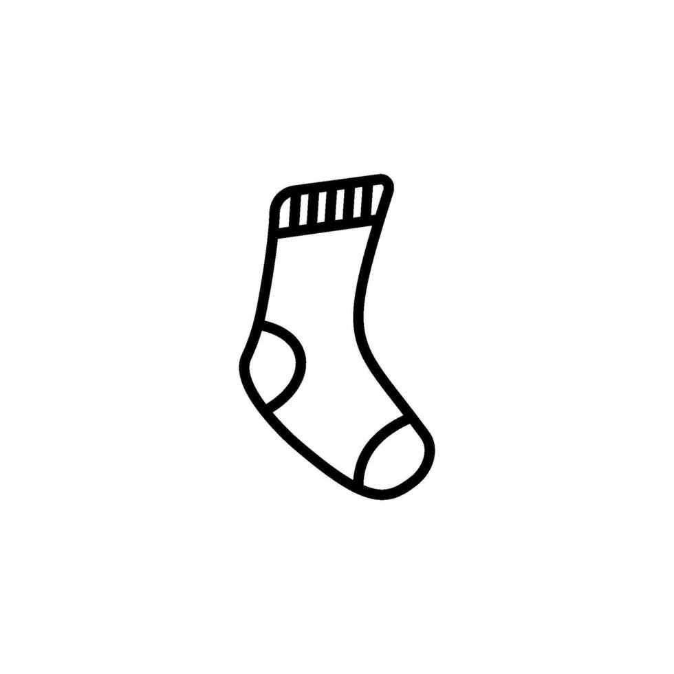 Socke Symbol Vektor Design Vorlagen