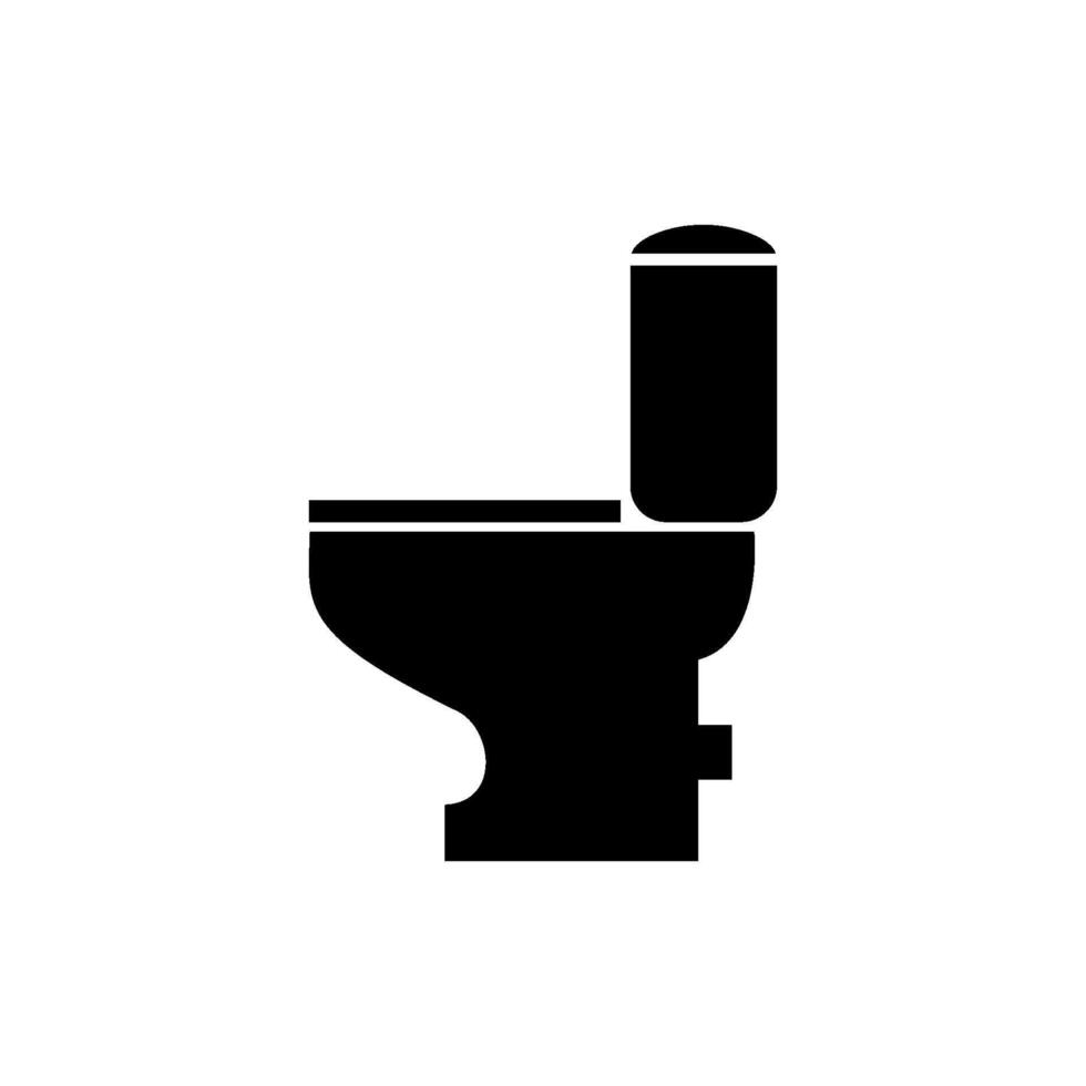 Toilette Symbol Vektor Design Vorlage