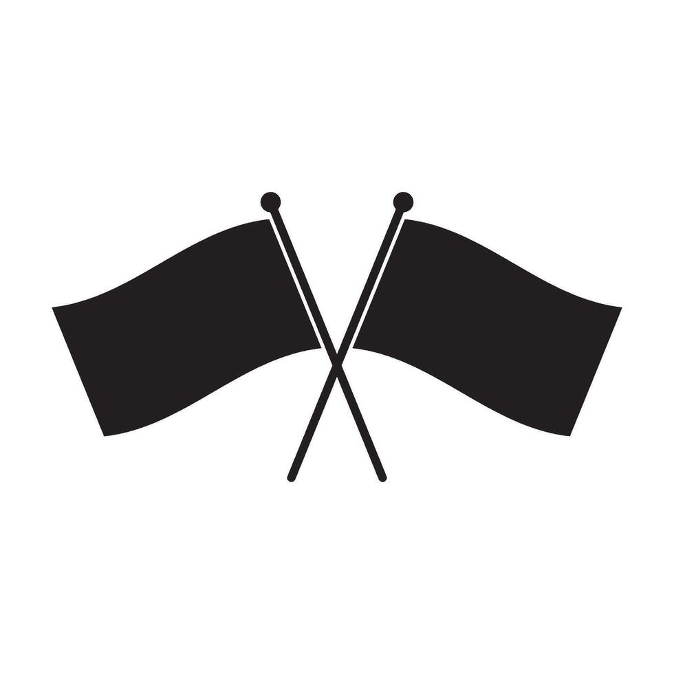 Flagge Symbol Vektor Design Vorlage