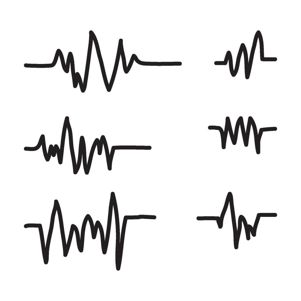 Klang Welle und Lautsprecher Symbol Vektor Design Vorlage