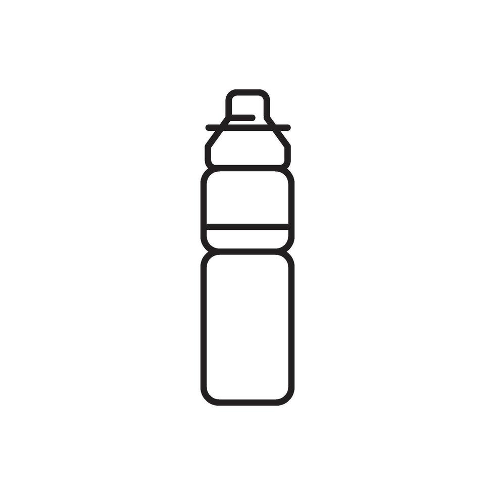 Flasche Symbol Vektor Design Vorlage