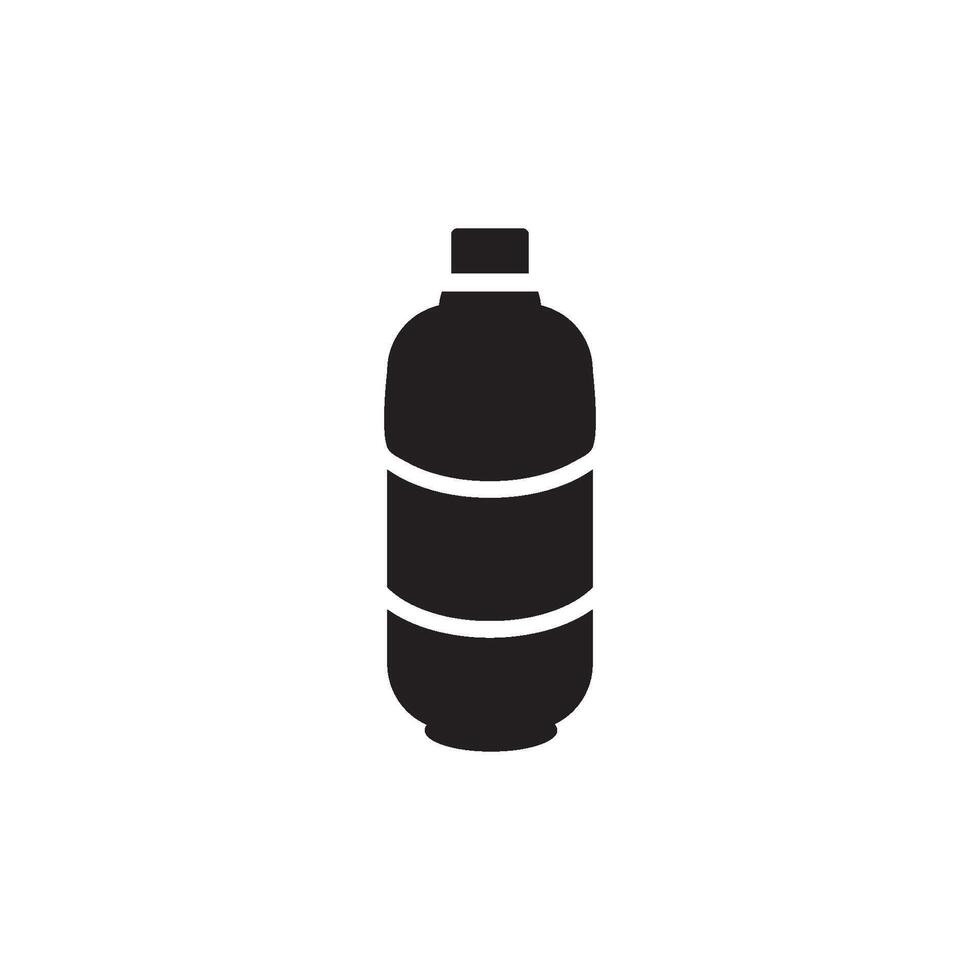 Flasche Symbol Vektor Design Vorlage