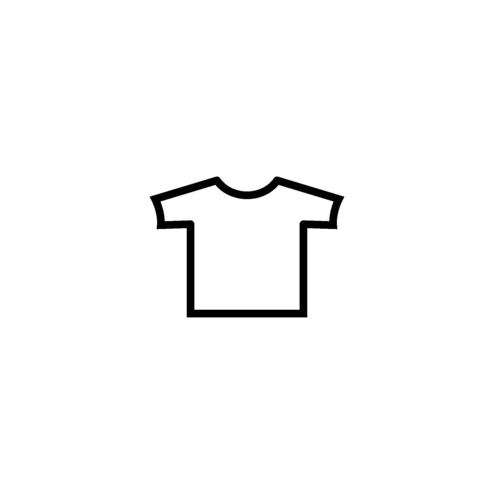 t Hemd Kleidung Symbol Vektor Design Vorlagen