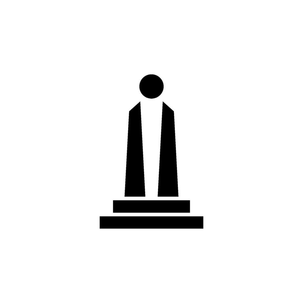 Monument Symbol Vektor Design Vorlagen