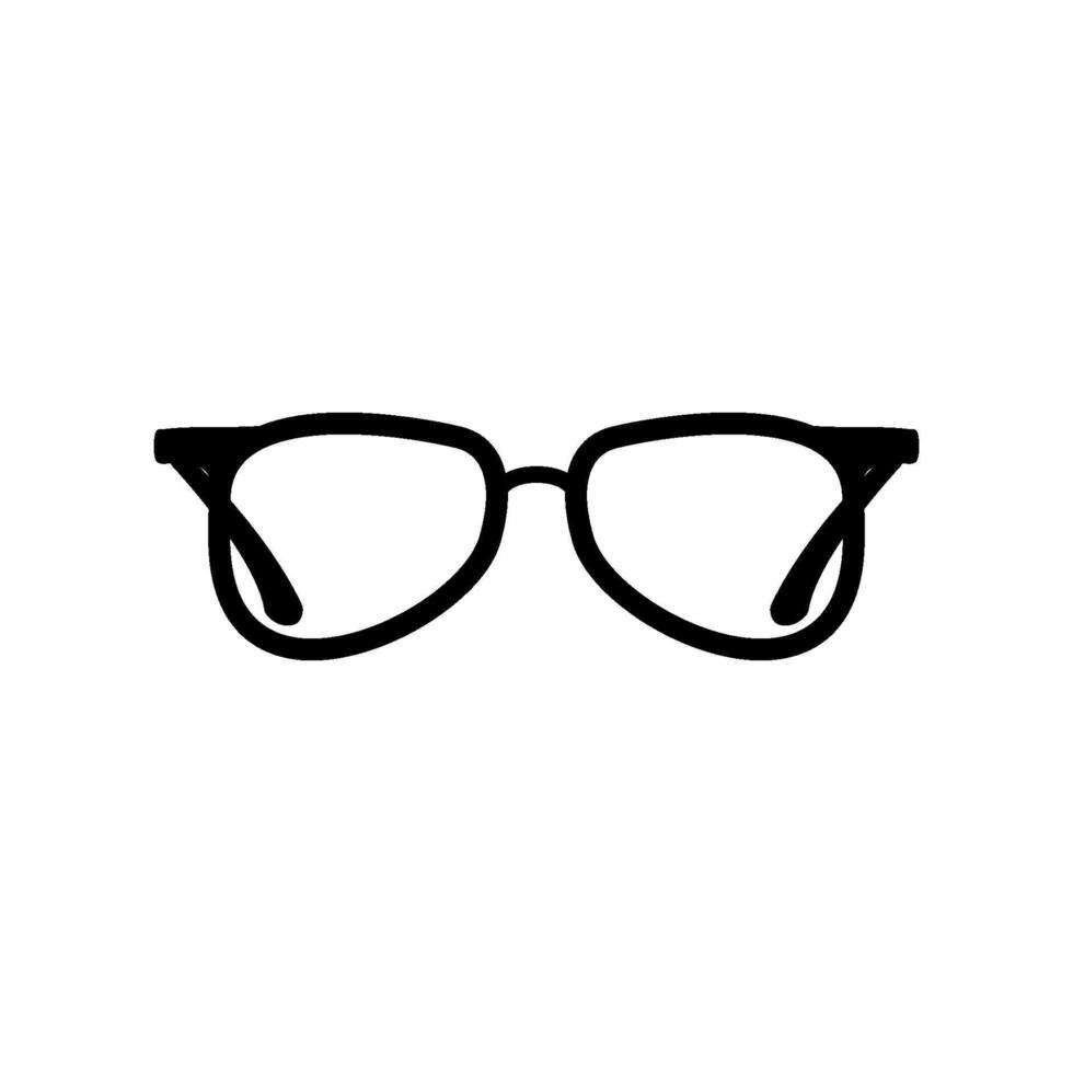 Brille-Symbol-Vektor-Design-Vorlage vektor