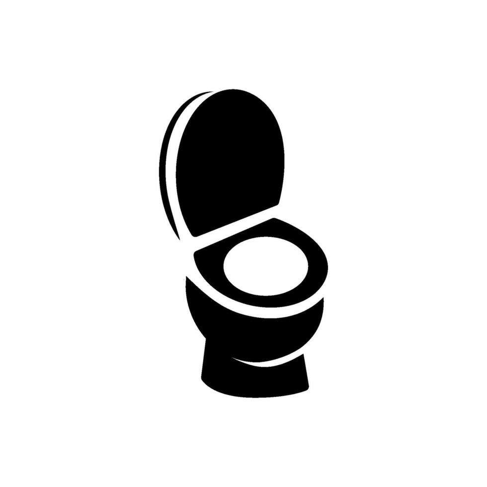 toalett ikon vektor design mall