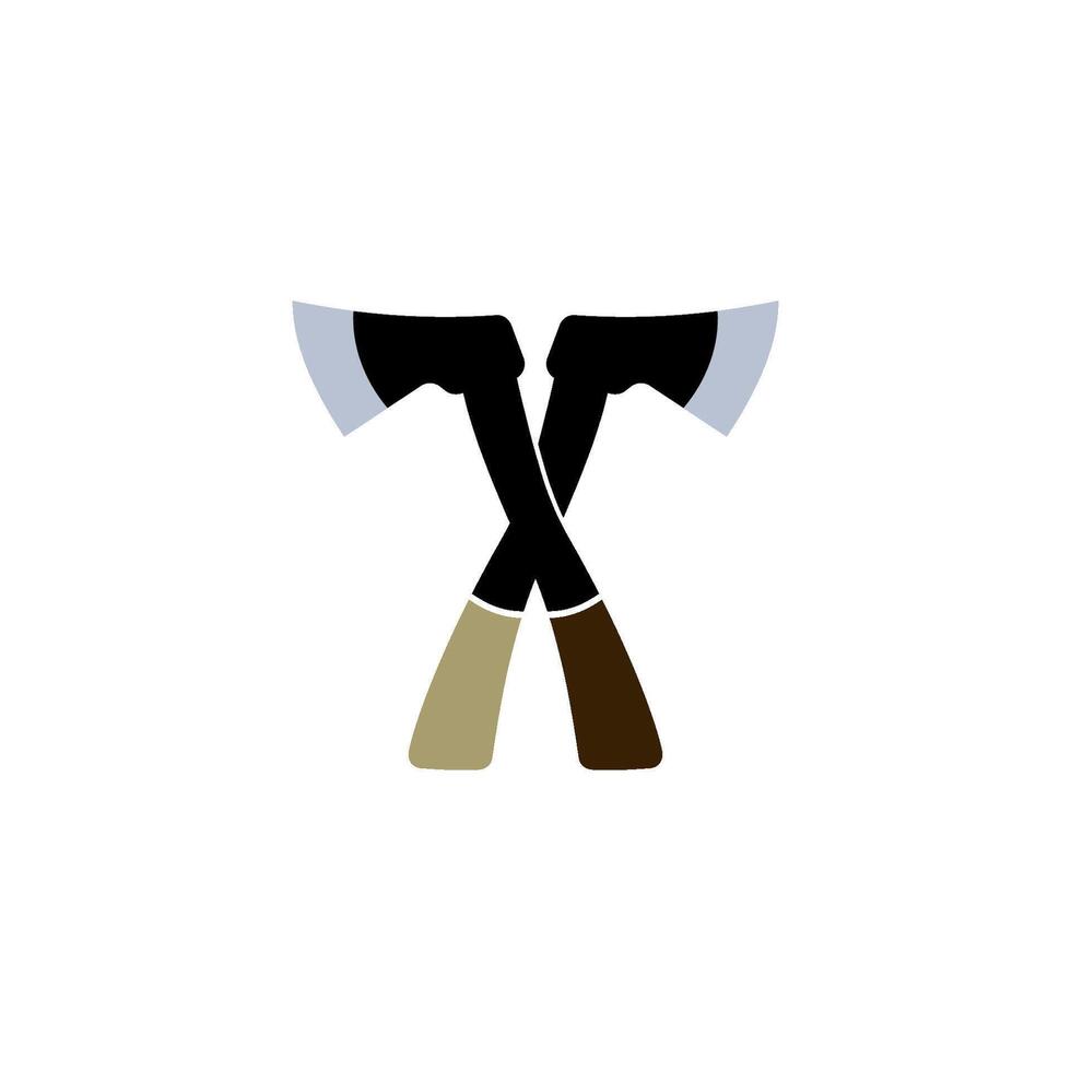 Axt Symbol Design Vektor Vorlagen