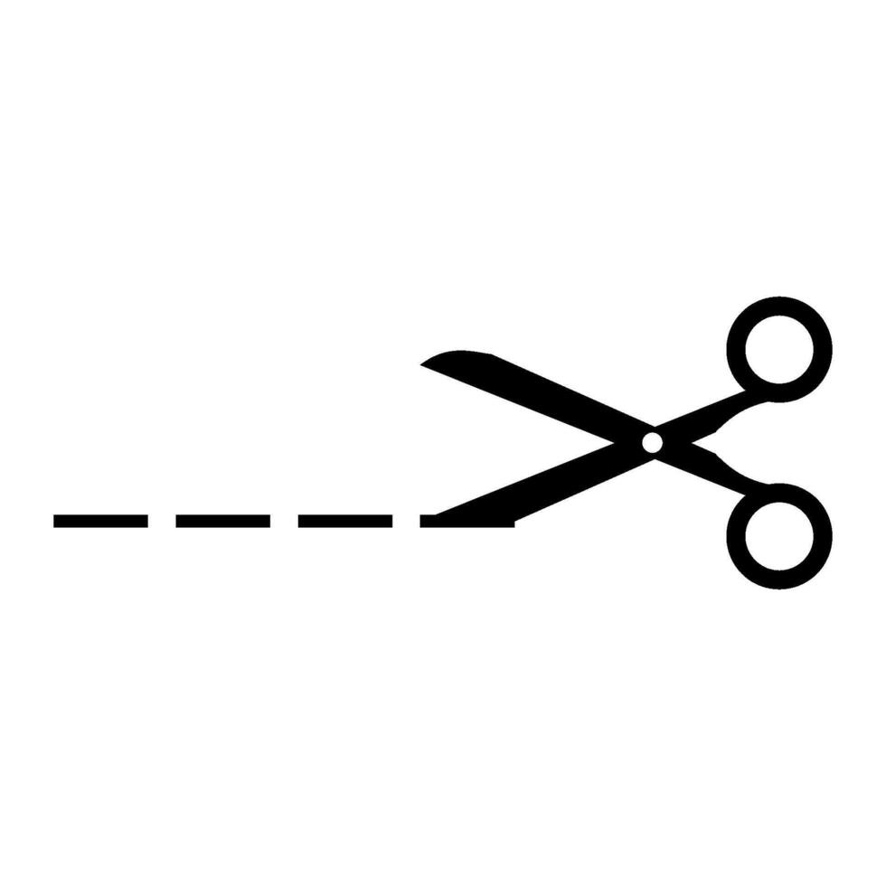 scissor ikon vektor design mallar