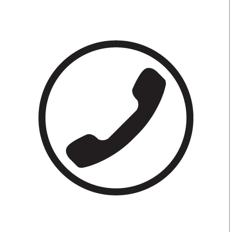 Telefon Symbol Vektor Design Vorlage