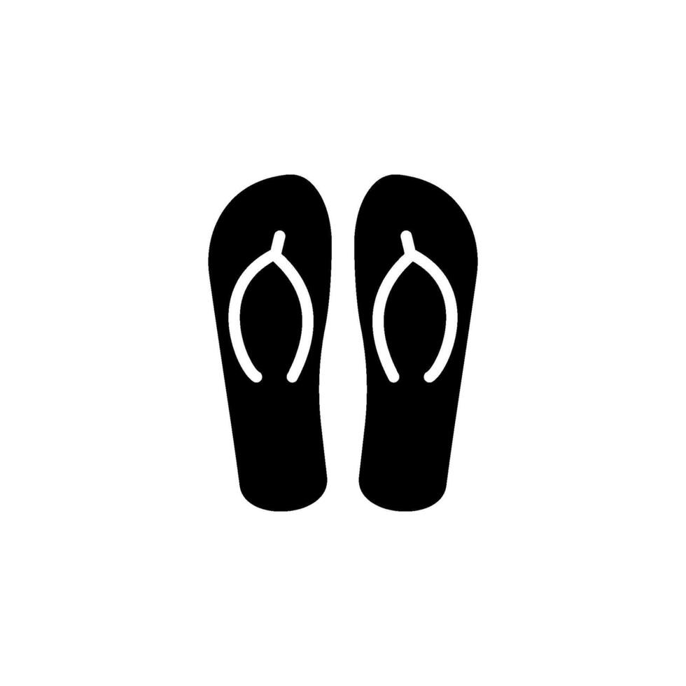 Flip- Flop Symbol Vektor Design Vorlagen einfach