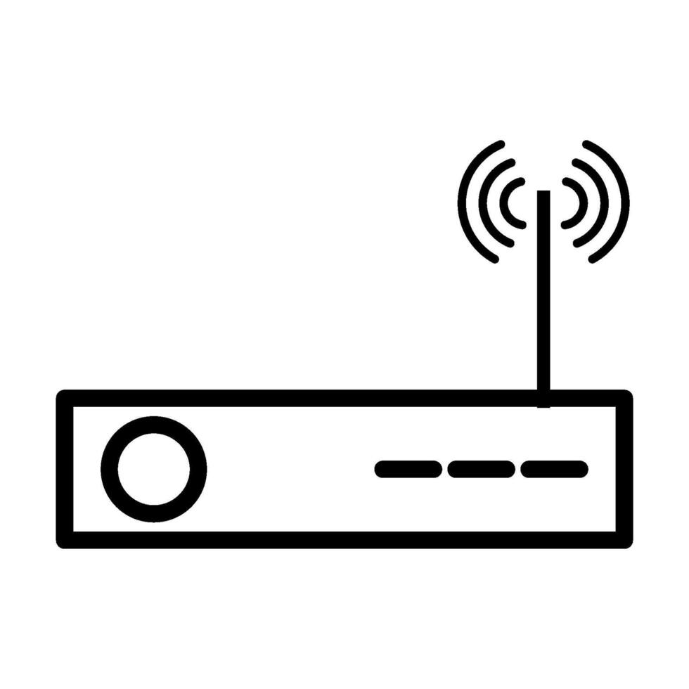 Router Symbol Vektor Design Vorlage