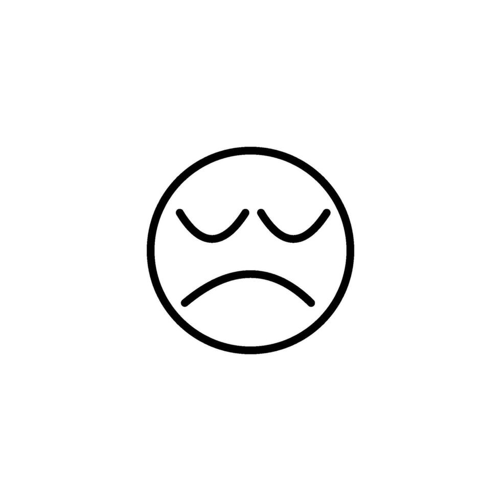 Depression Symbol Vektor Design Vorlagen