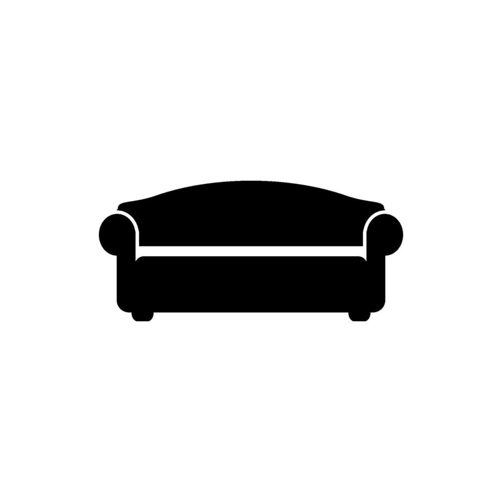Sofa Symbol Vektor Design Vorlagen