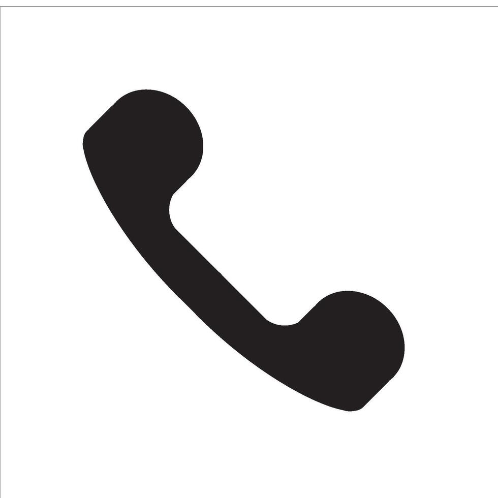 Telefon Symbol Vektor Design Vorlage