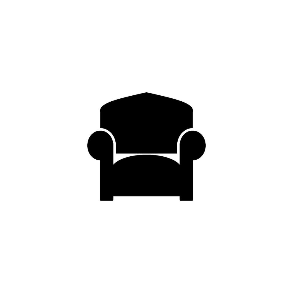 Sofa Symbol Vektor Design Vorlagen