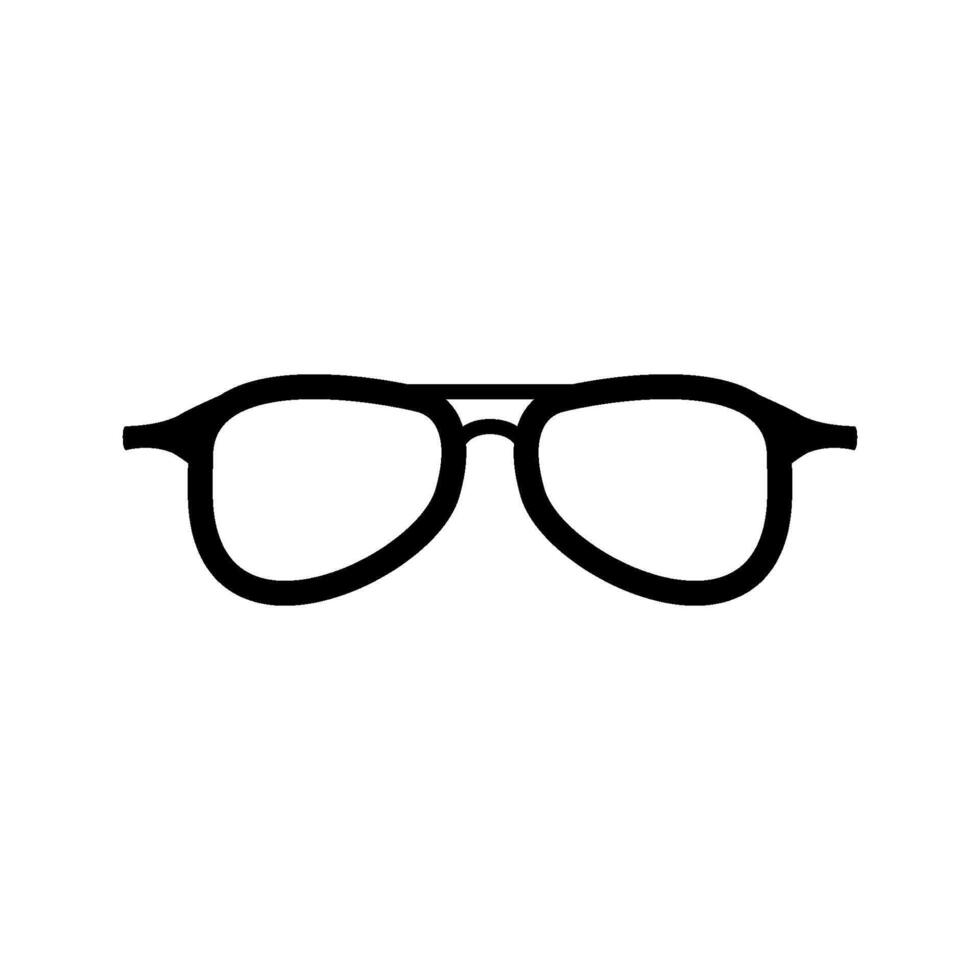 Brille-Symbol-Vektor-Design-Vorlage vektor