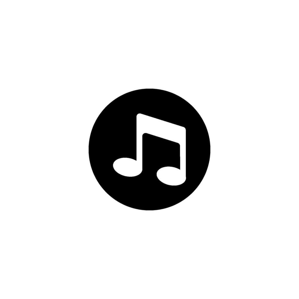 Musik- Symbol Vektor Design Vorlagen einfach