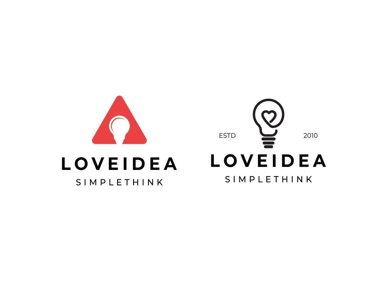 logotyp mall färsk aning, tänkande, lampa, glödlampa. varumärke, varumärke, företag, företags, identitet, logotyp. rena och modern stil design vektor