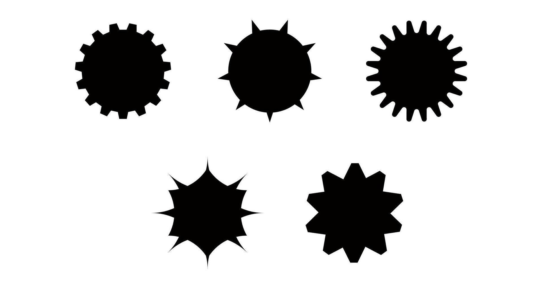 abstrakt Formen modern Elemente, geometrisch Formen vektor