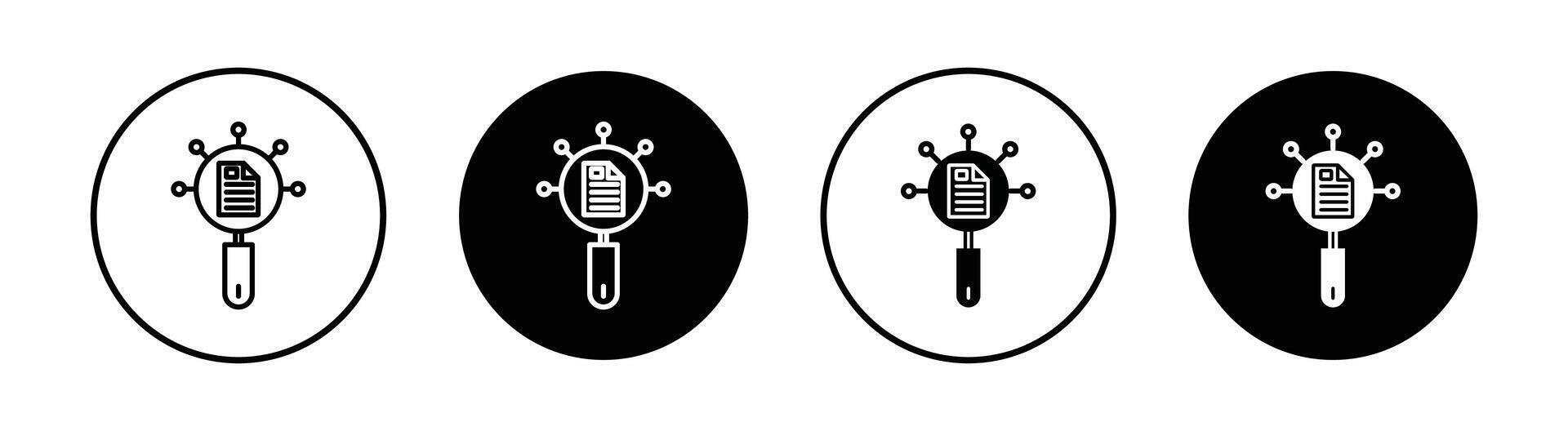 Versammlung Information Symbol vektor