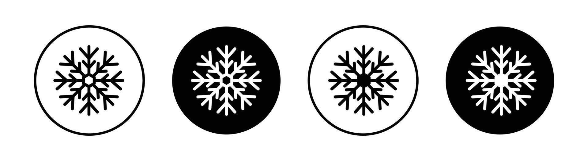 Schnee Vektor Symbol