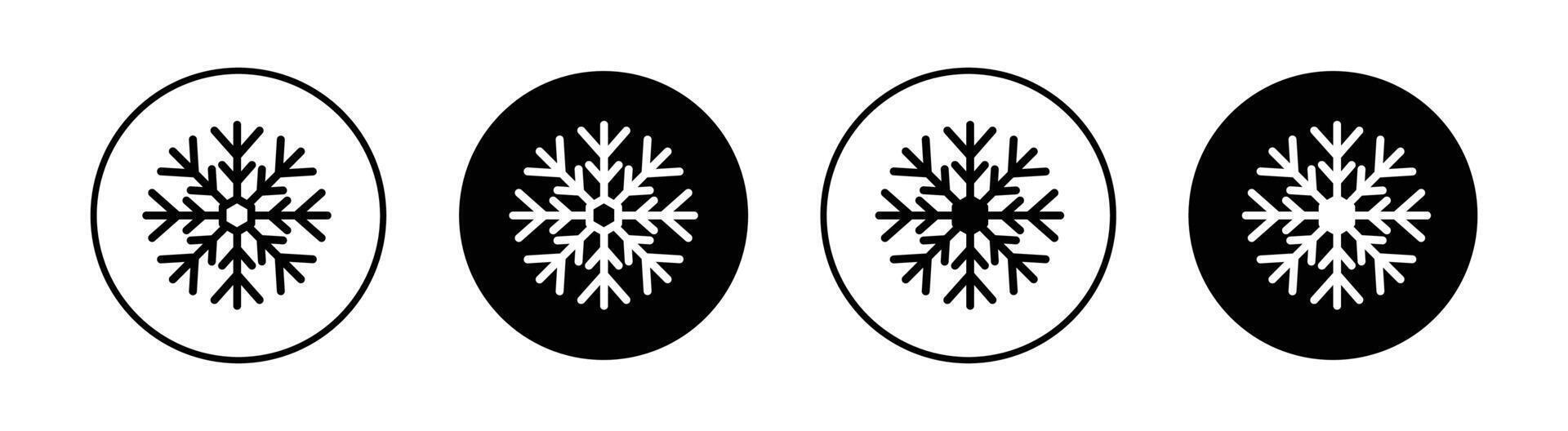 snö vektor ikon