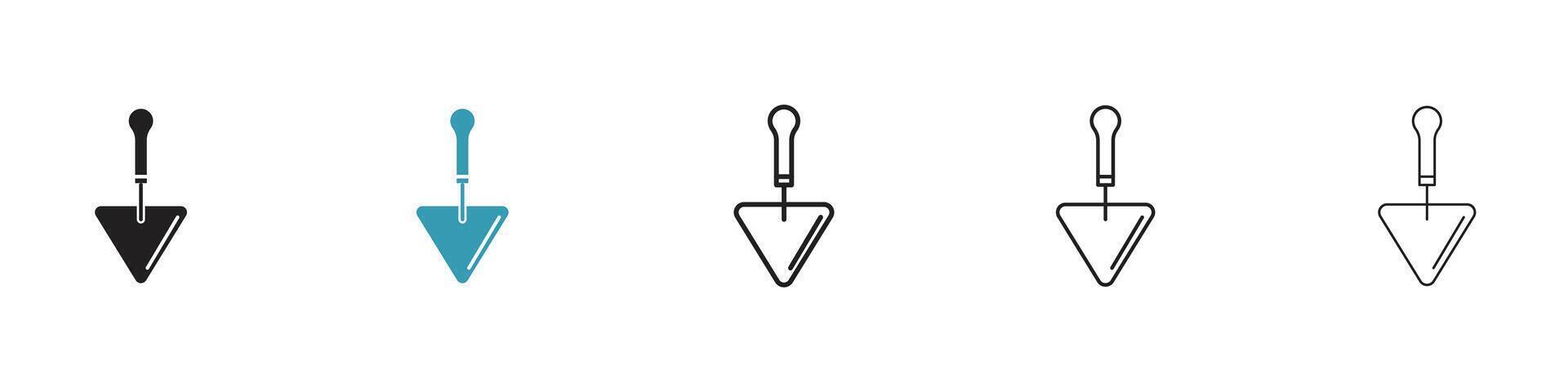 Kitt Messer Symbol vektor