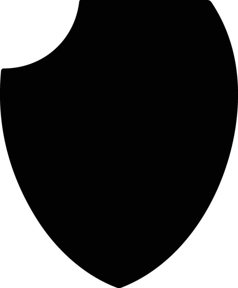 Schutz oder Sicherheit Schild. Abzeichen Qualität Symbol. sichern unterzeichnen. Polizei Abzeichen Form. Design Elemente zum Konzept von Sicherheit und Schutz. Vektor Illustration.