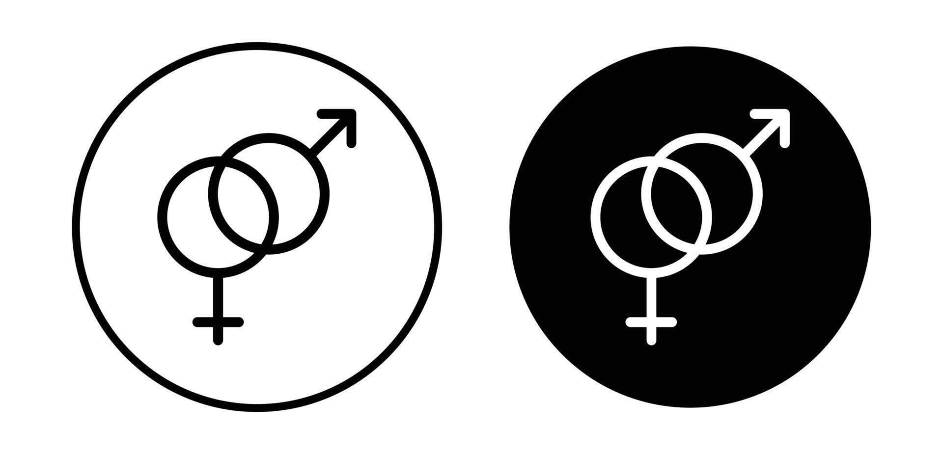 unisex- vektor ikon