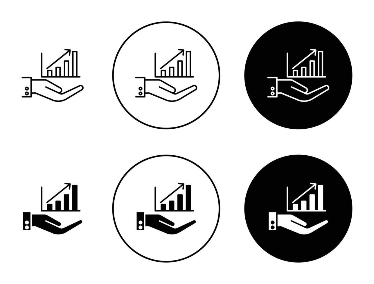 Investition Wachstum Symbol vektor