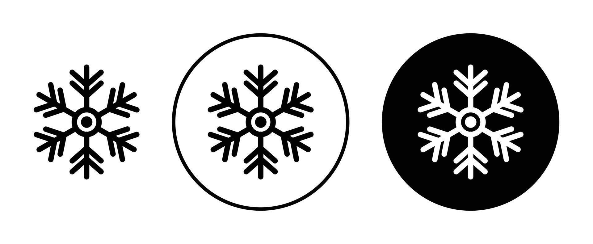 Schnee Vektor Symbol