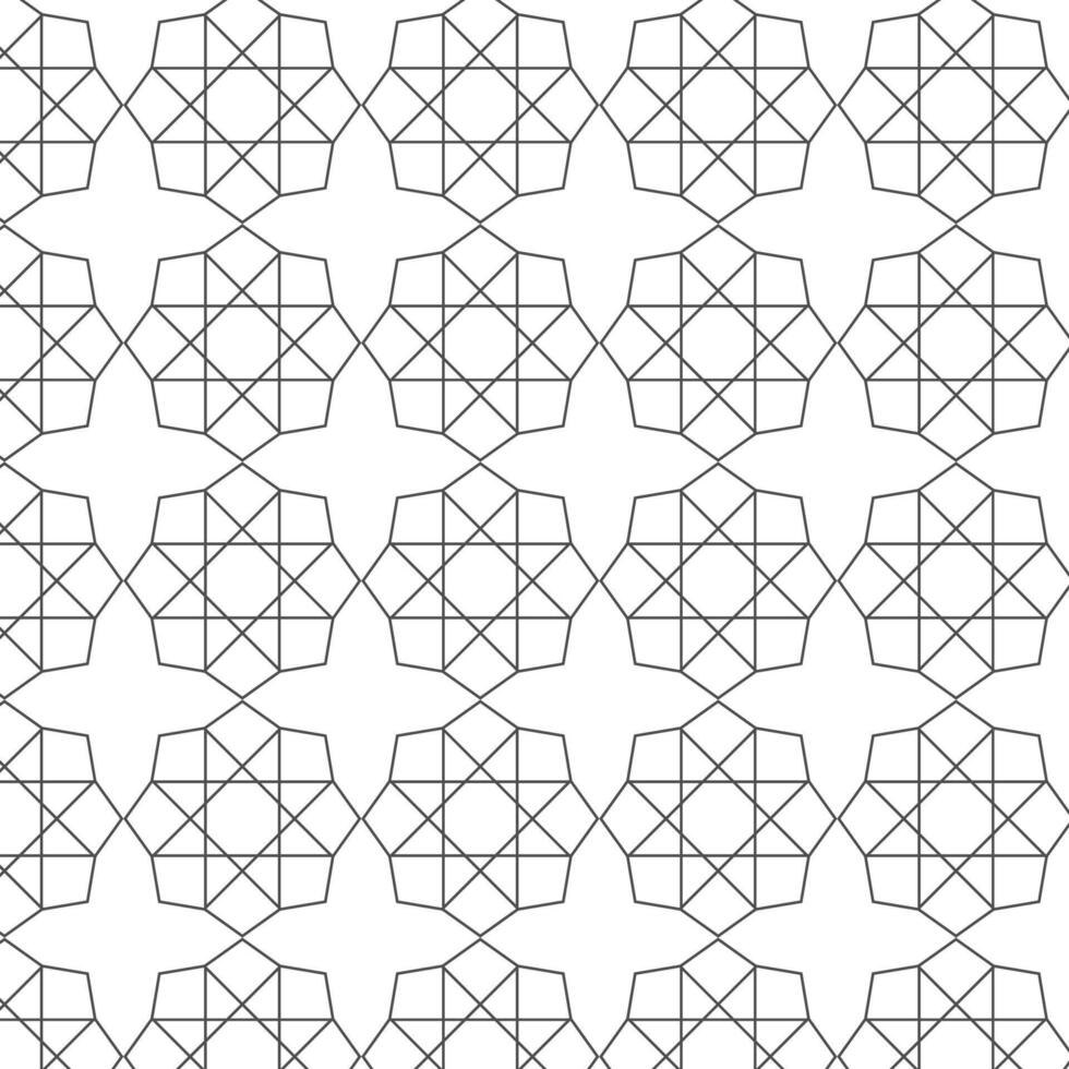 nahtlos Arabisch geometrisch Muster Design . Vektor Illustration