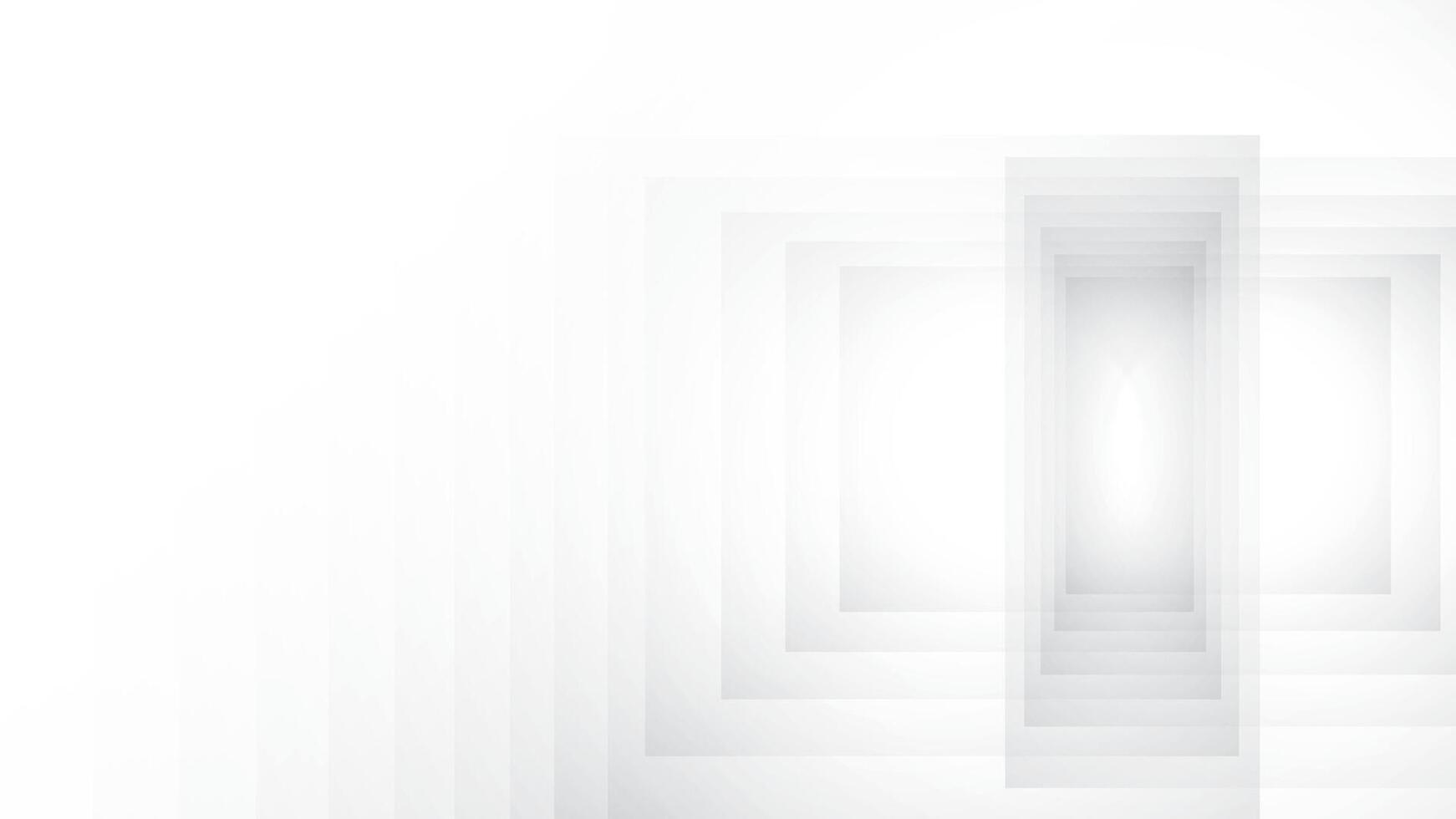 abstrakt geometrisch Weiß und grau Farbe Hintergrund mit Rechteck Form. Vektor Illustration.