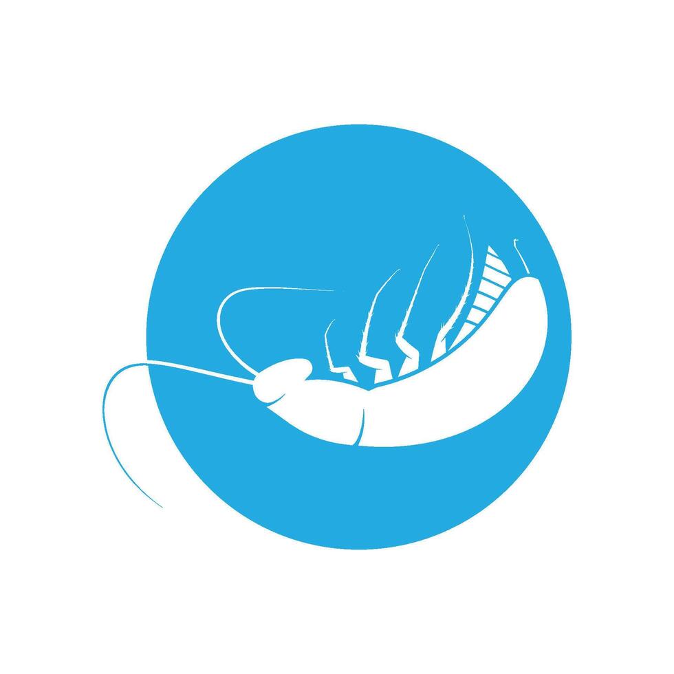 kackerlacka logotyp vektor mall