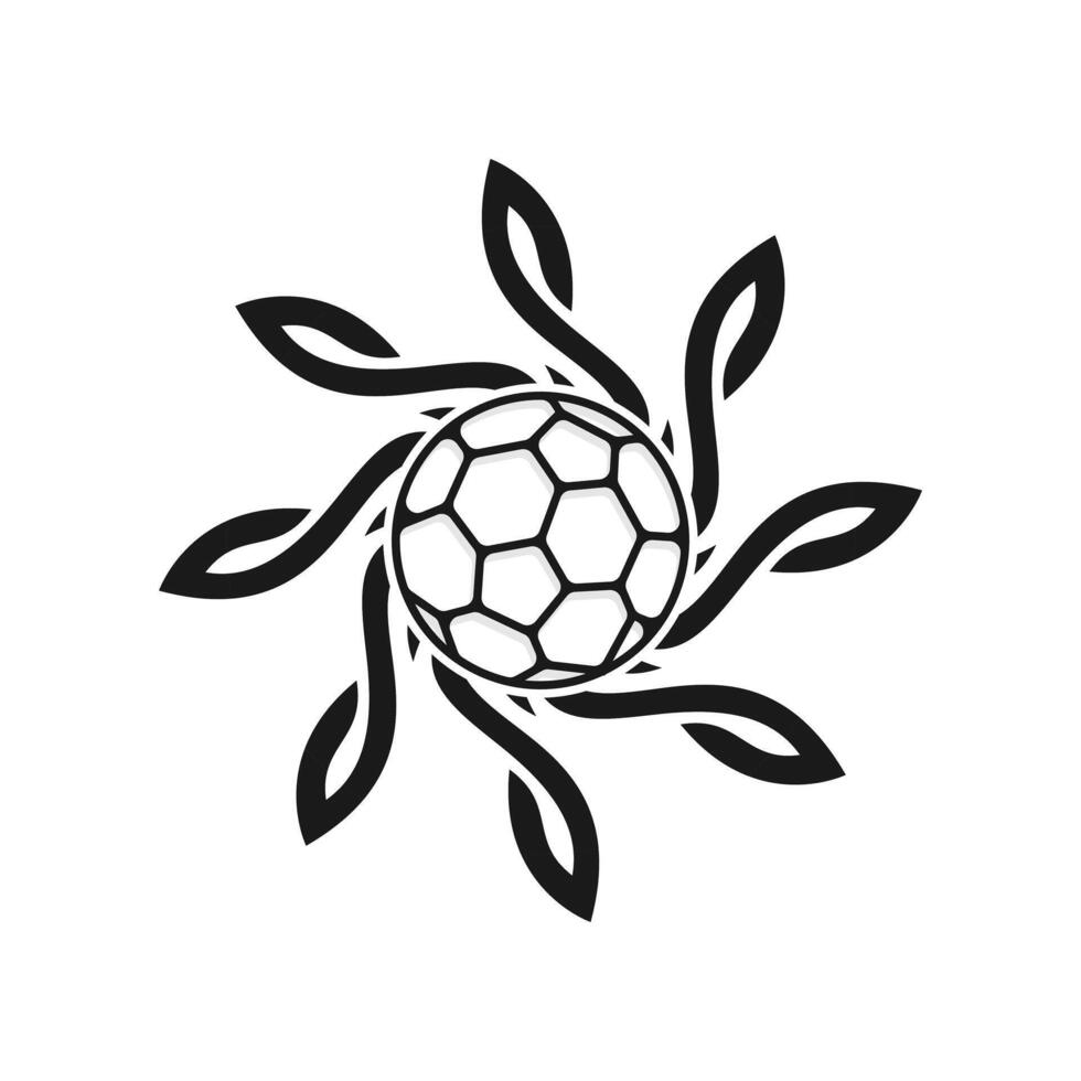 Fußball Verein Logo Design Vektor