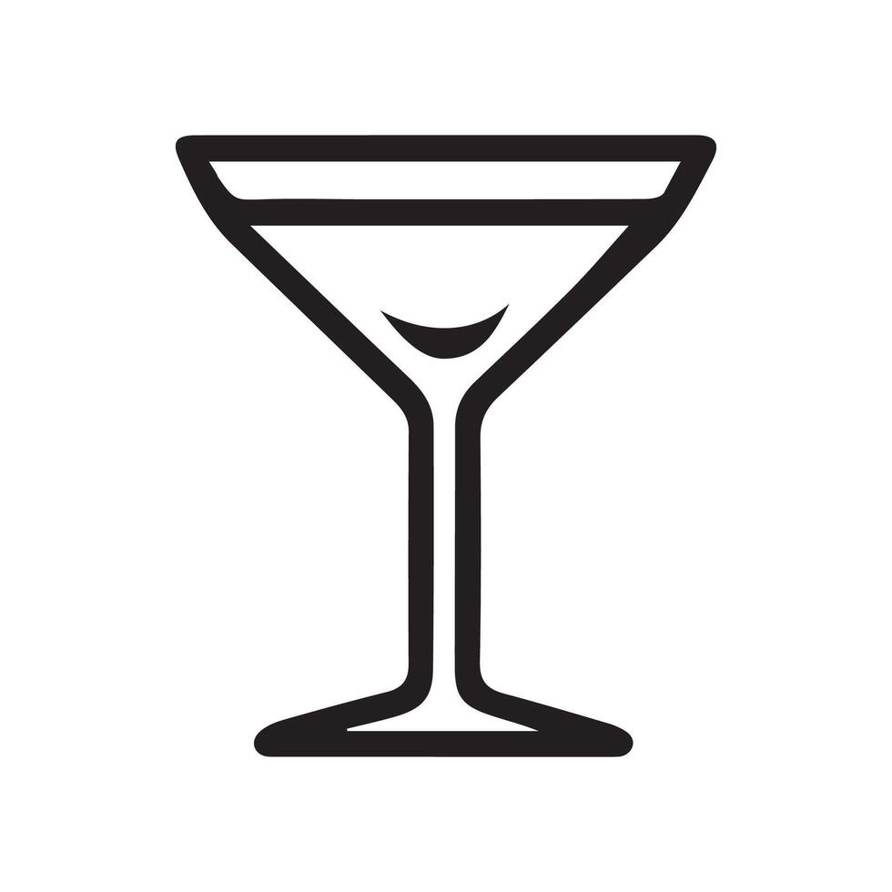 Cocktail Symbol Vektor Kunst, Symbole, und Grafik