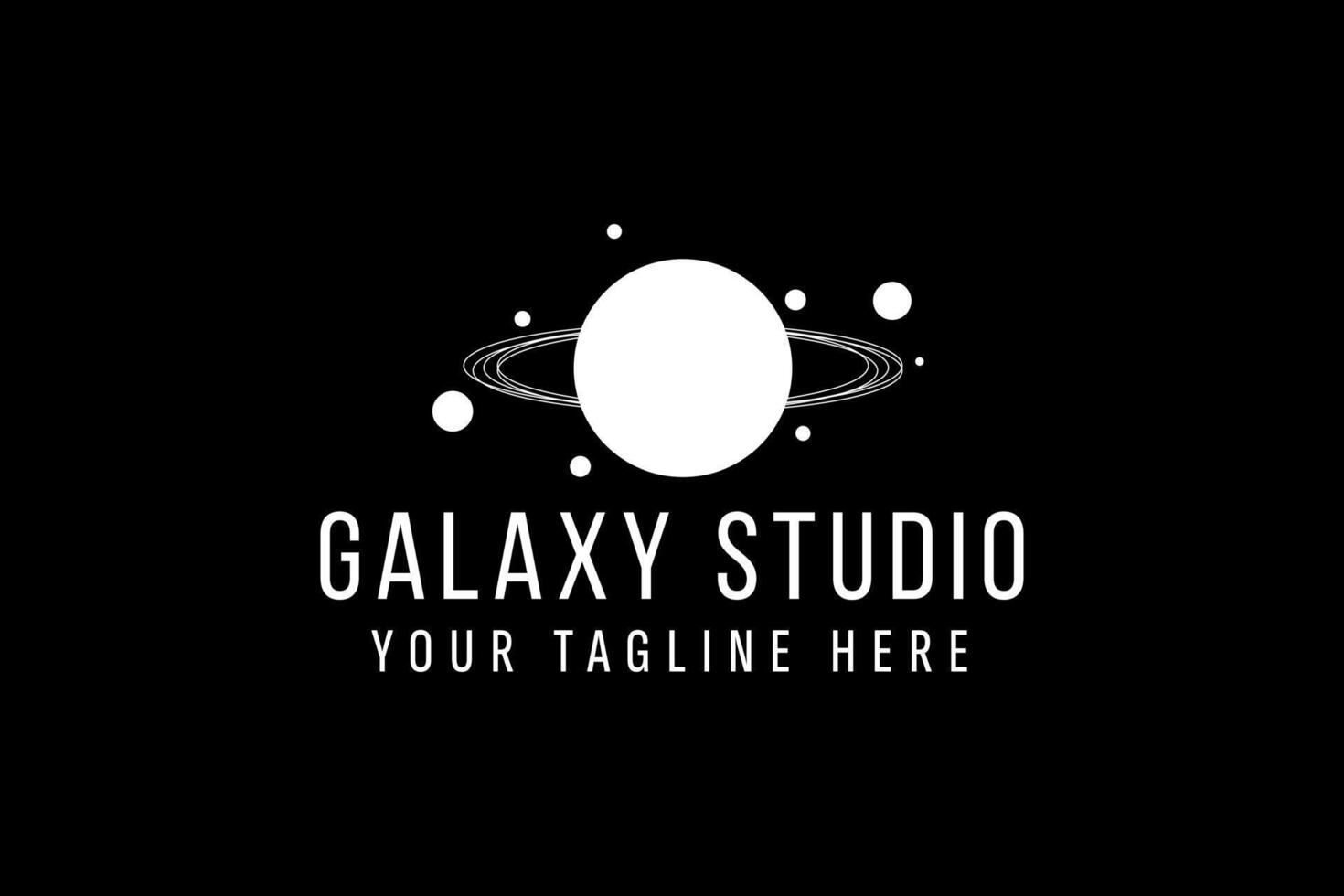 galax logotyp vektor ikon illustration