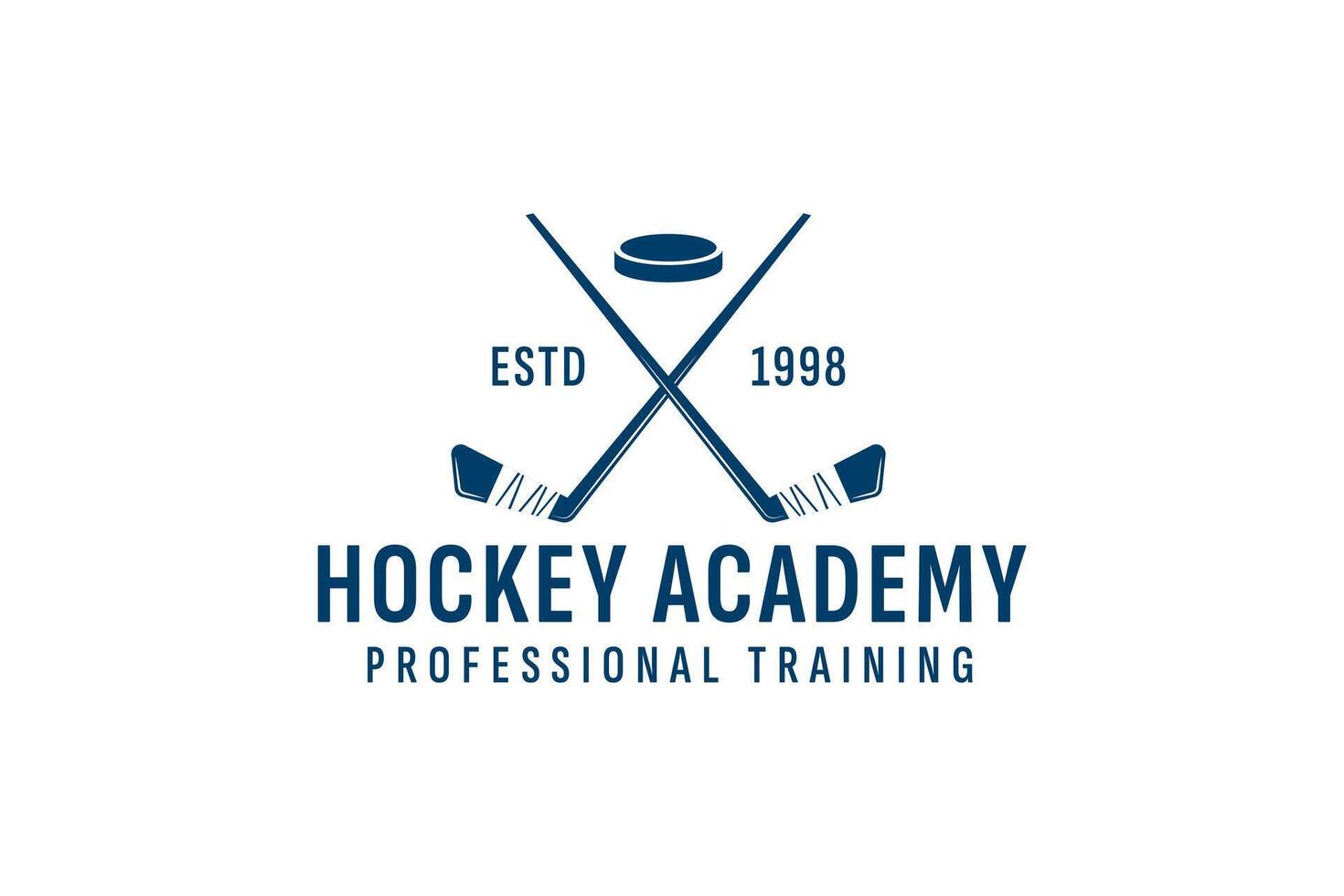 Eishockey Logo Vektor Symbol Illustration