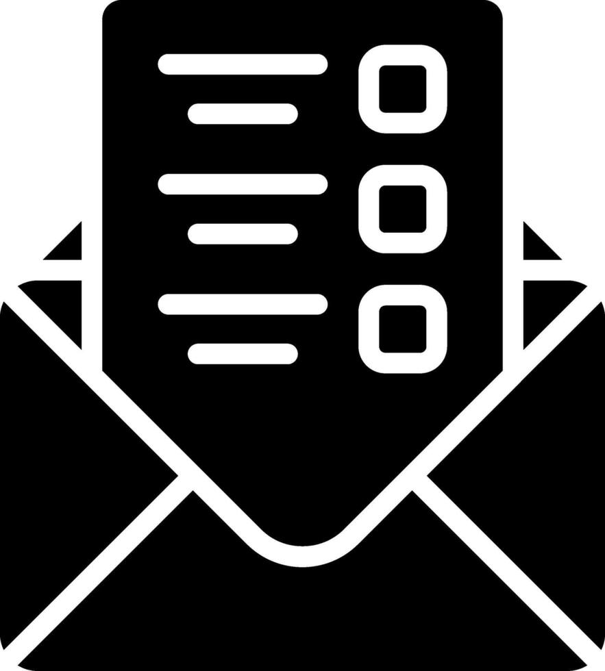 Mailing Listen Vektor Symbol