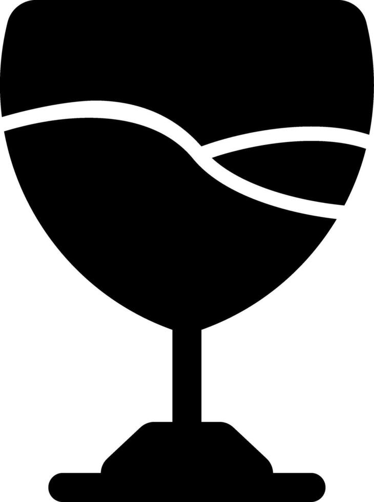 vinglas vektor ikon