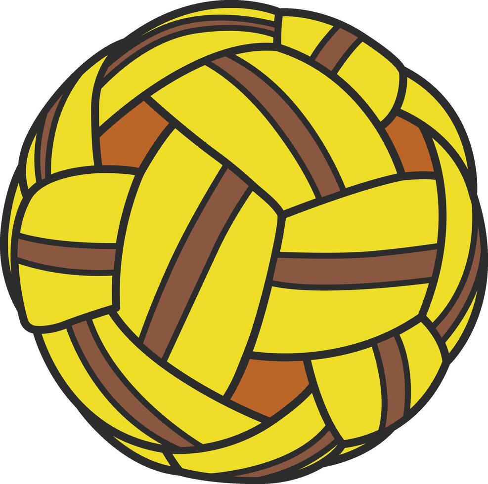 sepak takraw boll vektor illustration isolerat på vit bakgrund